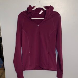 Yogalicious hooded long sleeve